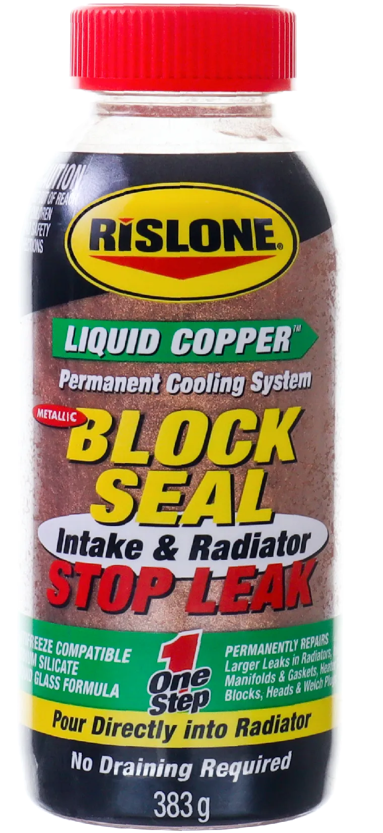 Rislone Liquid Copper Block Seal – Koelsysteem & Motorblok Lekstop 383 g